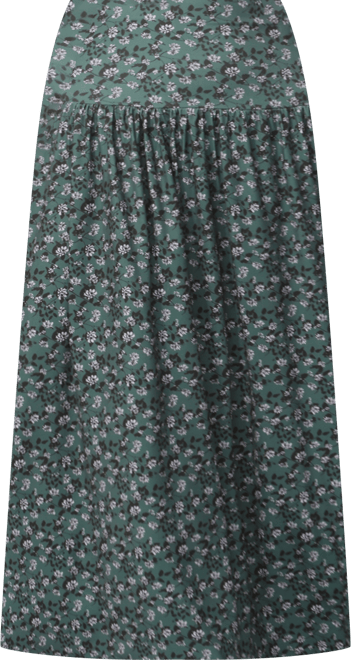 Women's Tiered Pull On Maxi Skirt