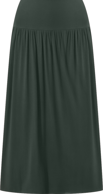 Women's Tiered Pull On Maxi Skirt