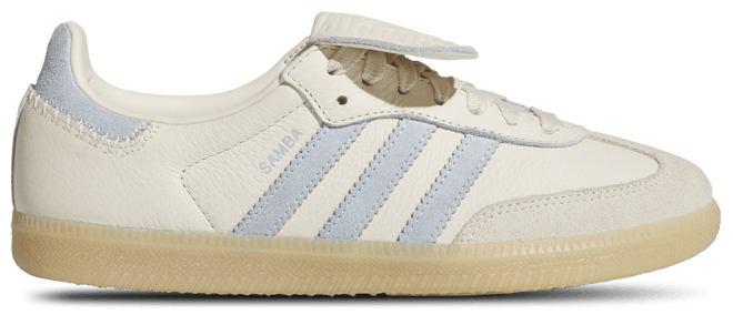 adidas Womens Originals Samba Long Tongue - Shoes Wonder White/Clear Sky/Off White Size 09.5