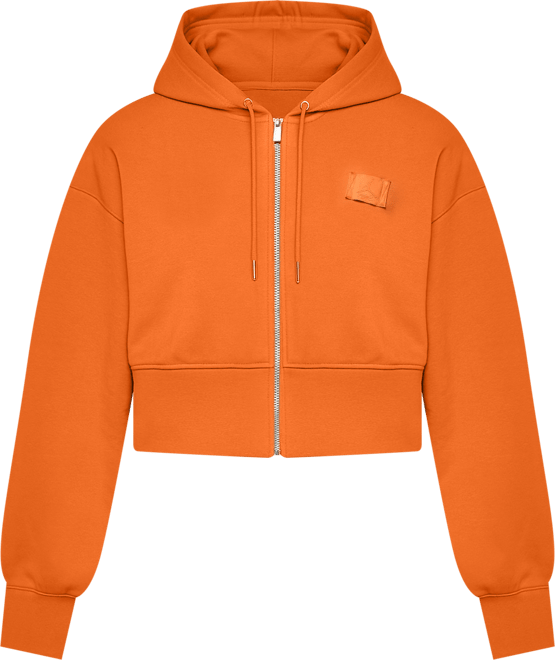 Jordan Flight Fleece Women's Cropped Satin-Lined Hoodie