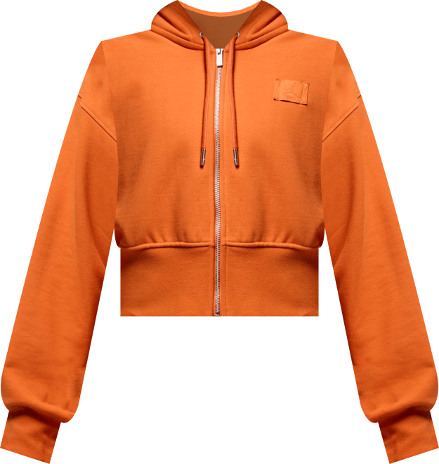 Jordan Flight Fleece Women's Cropped Satin-Lined Hoodie