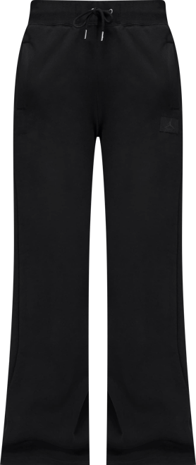 Jordan Flight Fleece Pants de French Terry con dobladillo abierto para mujer