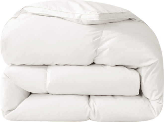 Buttery Soft Goose Down Feather Comforter, King