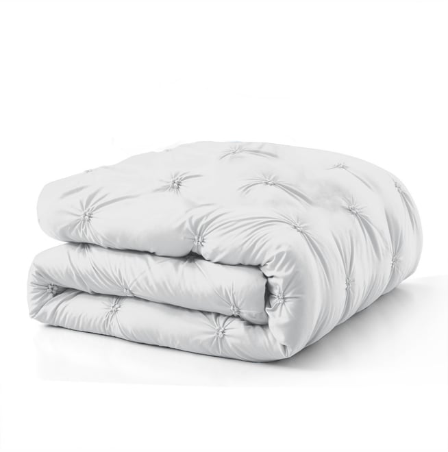 All Season Pintuck Down Alternative Comforter, King