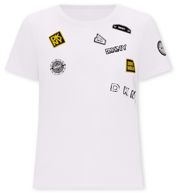 Women's Pins And Patches Crewneck T-Shirt