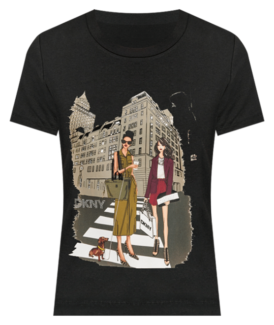 Women's Fifth Avenue Conversation Crewneck Tee