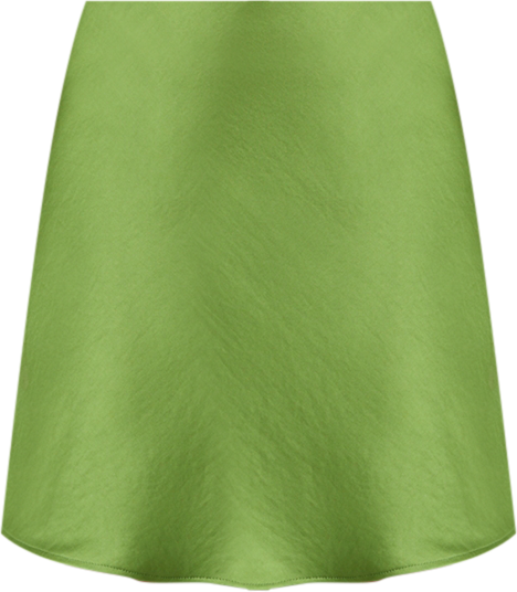 Women's Pull-On Bias-Cut Mini Skirt