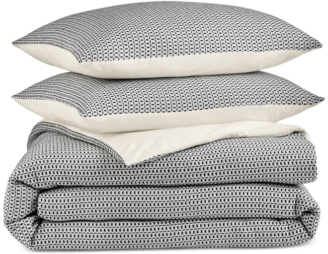 Striped & Stitched 3-Pc. Quilt Set, King, Exclusively at Macy's