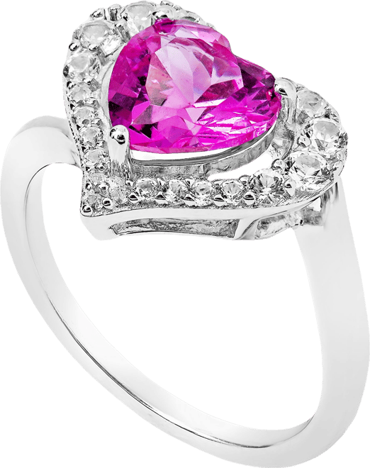 Women's Heart Ring in Sterling Silver