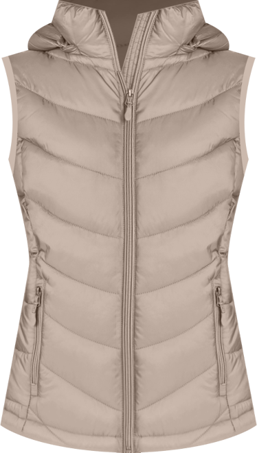 Women's Packable Hooded Puffer Vest, Created for Macy's