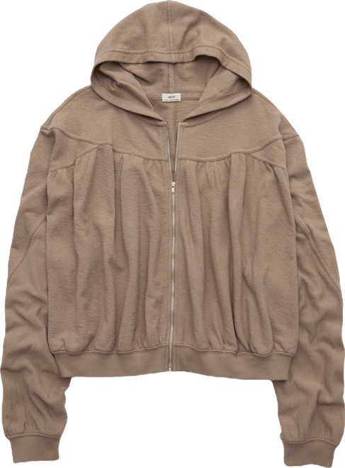 mm【aere】hoodie zip pullover jacket Aerie Soft Life Full Zip Sweatshirt