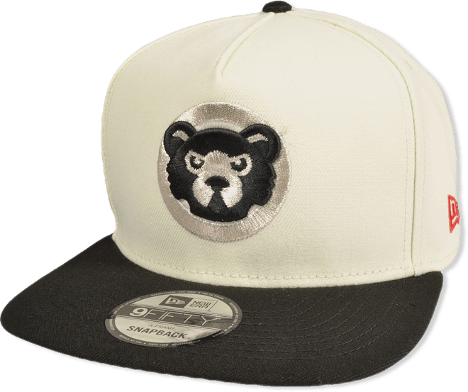 New Era MLB Chicago Cubs 9FIFTY A-Frame Chrome Logo Snapback Hat