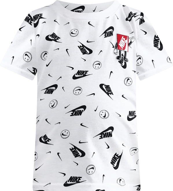 Nike Playera cuadrada estampada infantil