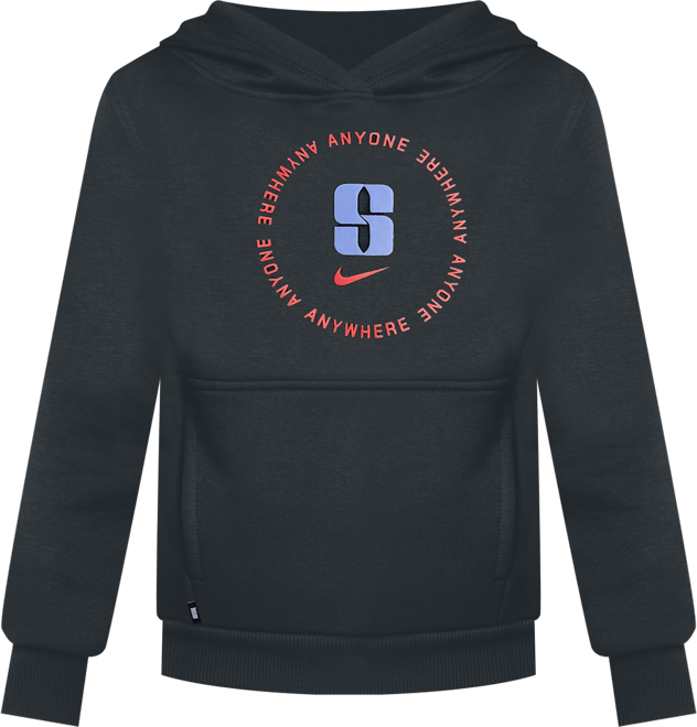 Sabrina Club Fleece เสื้อมีฮู้ดบาสเก็ตบอลเด็กโต