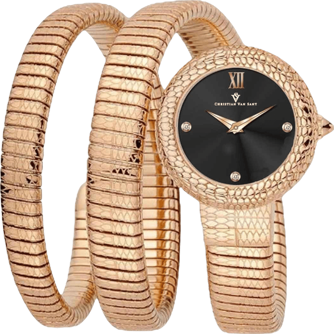 Women's Naga Black Dial Watch
