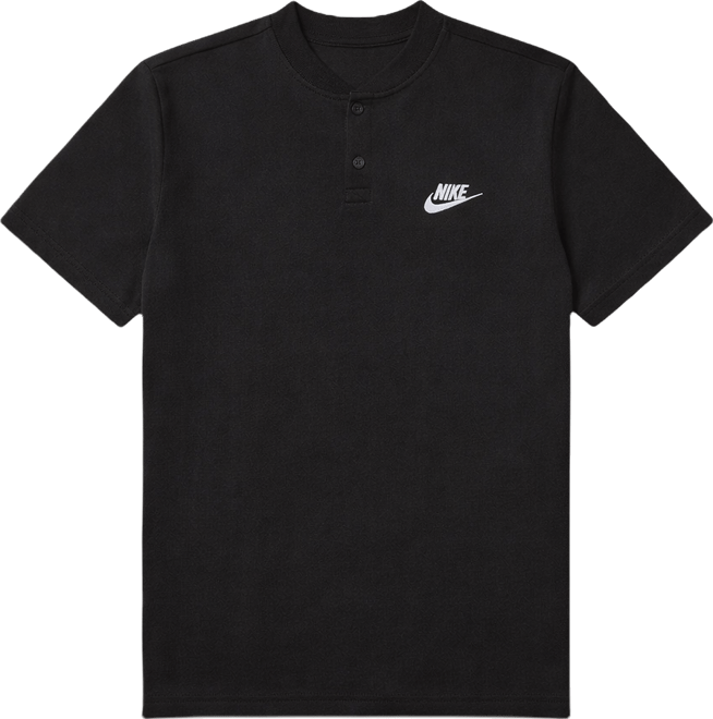 Nike Club Henley de manga corta para hombre