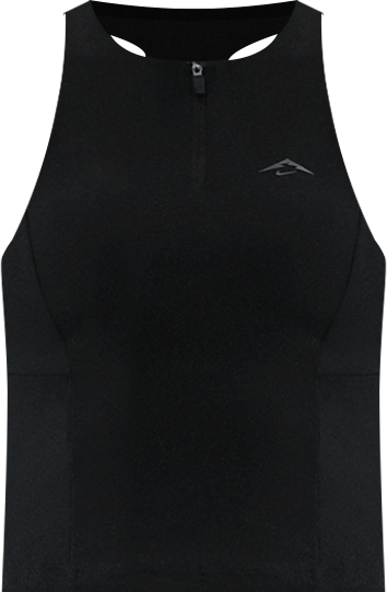 Nike Trail Camiseta de tirantes con bra deportivo de sujeción media con almohadillas para mujer