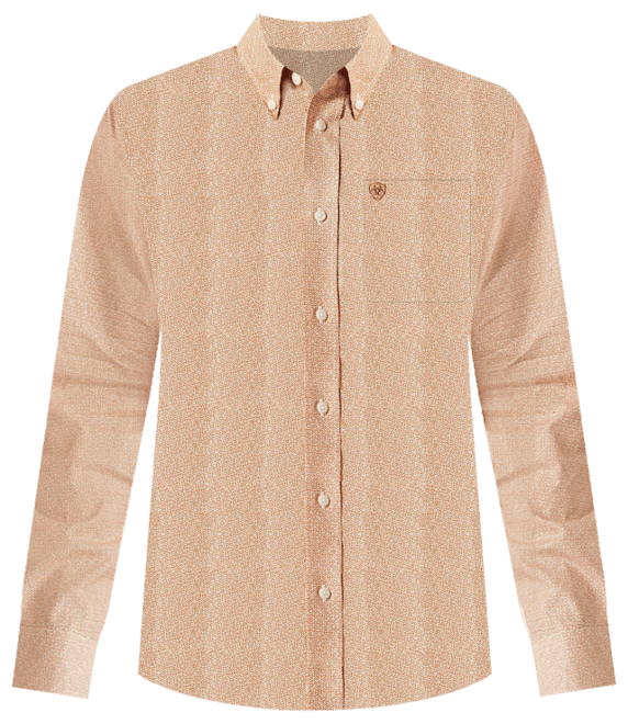 Men's Wrinkle Free Brysen Classic Fit Western Shirt Long Sleeve