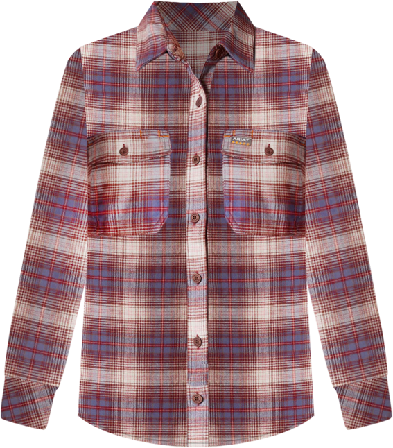 Women's Rebar Flannel DuraStretch Work Shirt Long Sleeve
