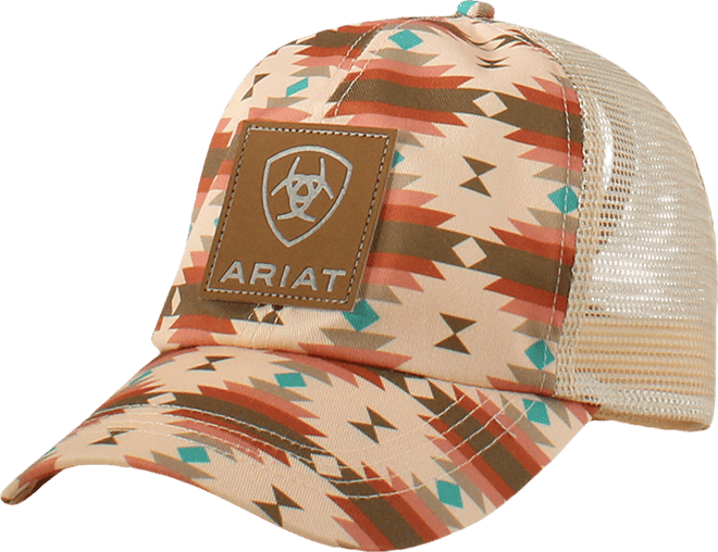 Women's Southwest Print Logo Patch Cap