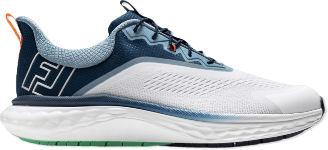 FootJoy Quantum Golf Shoes White/Peacoat/Aqua Marine 57041