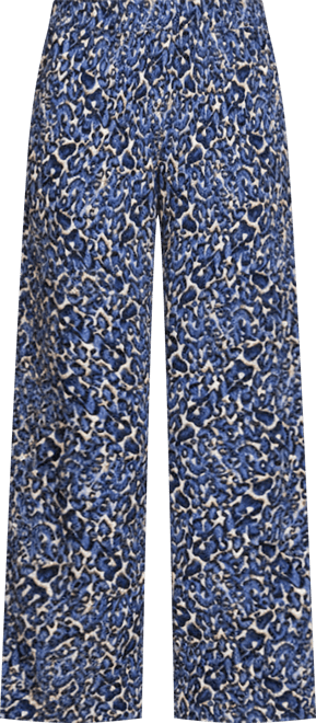 Women's Anna Fit Wide Leg Leo Print Pant