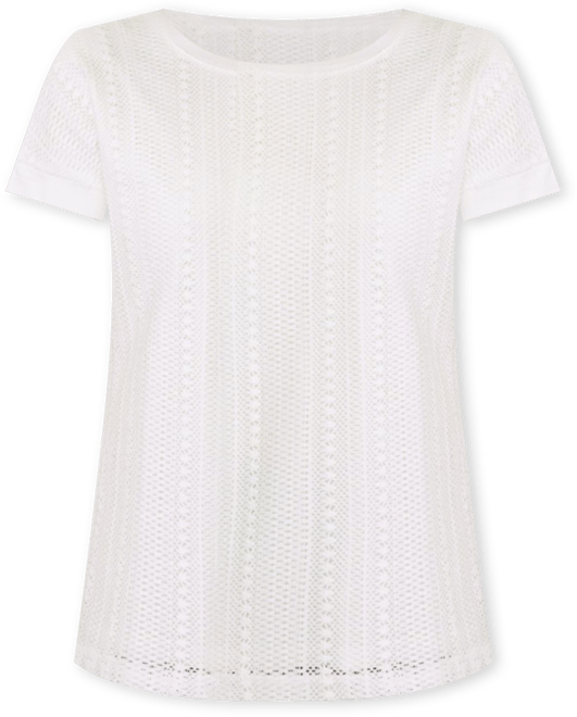 Women's Lace Front T-Shirt