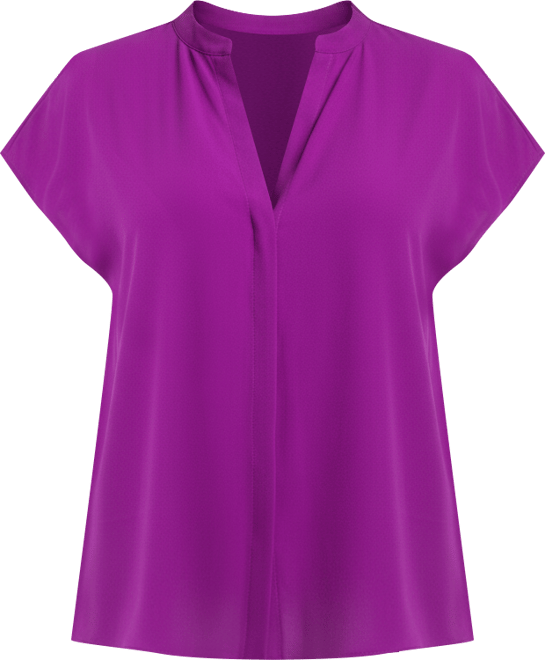 Women's Notch Collar Blouse