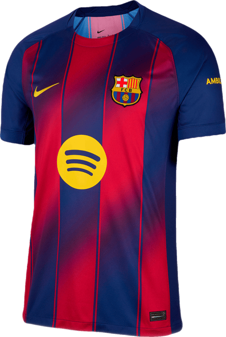 Gavi Barcelona 2025/26 Stadium Home Men's Nike Dri-FIT Soccer Jersey
