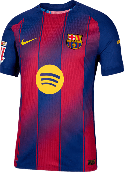 Frenkie de Jong Barcelona 2025/26 Match Home Men's Nike Dri-FIT ADV Soccer Jersey