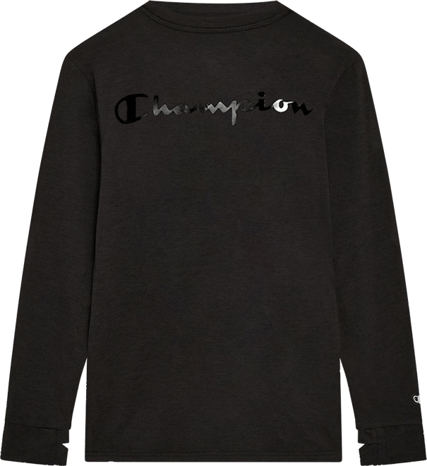 Champion Big Kid Boys Long Sleeve Embroidered Fleece Active Hoodie