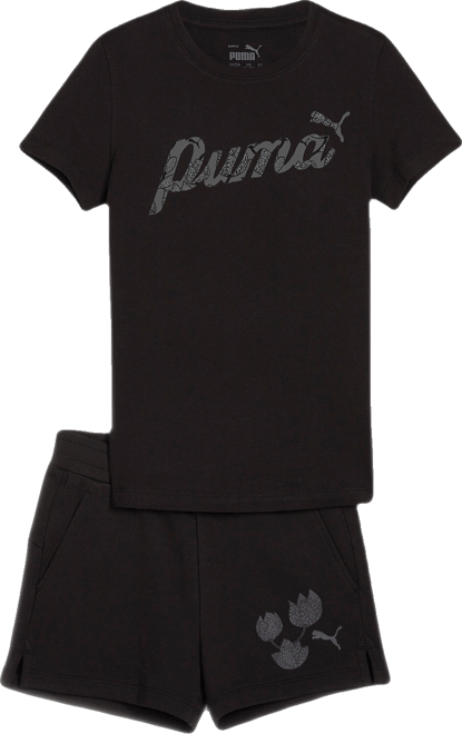 PUMA Matching Sets Big 2-Piece T-Shirt & Shorts Set, Kids