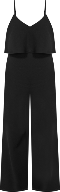 Women's Ruffle Wide Leg Jumpsuit