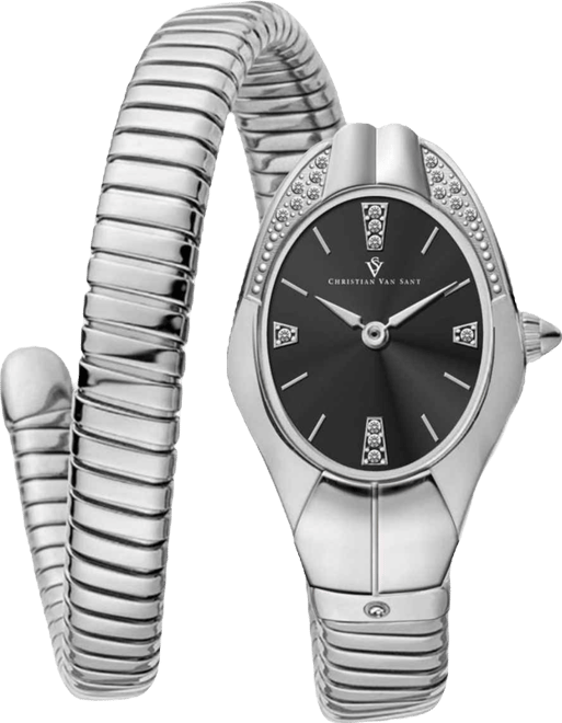 Women's Naga Black Dial Watch