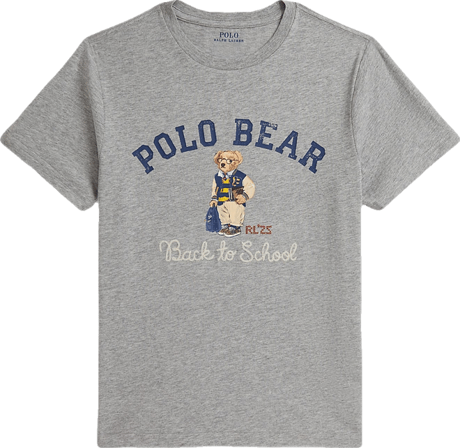 Big Boys Polo Bear Cotton Jersey T-Shirt