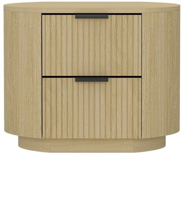 Olivia 26.5" 2-Drawer Nightstand