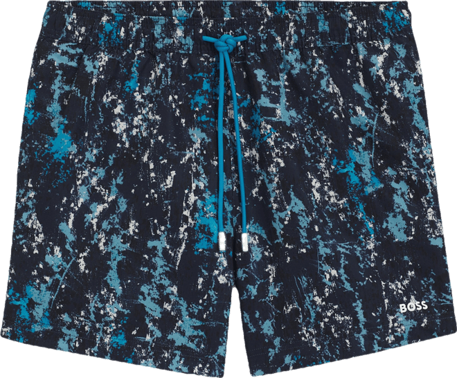 Boss by  Men's Printed Swimsuit