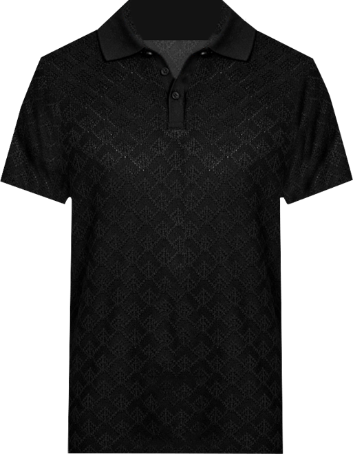 Men's Knit Polo Shirt