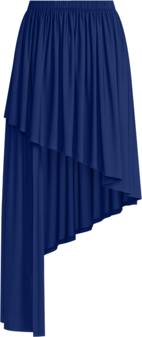 Women's Plus Size Cascading Asym Skirt