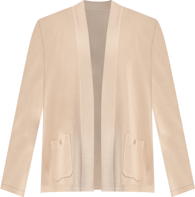 Women's Malibu Fine Rib Open-Front Cardigan