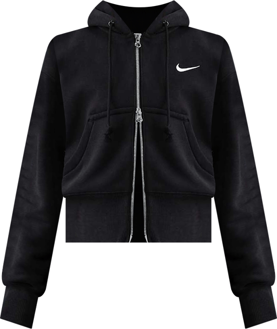 Nike Sportswear Phoenix Fleece Women's Loose Full-Zip Cropped Hoodie