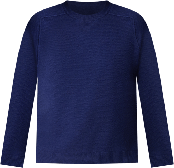 Men's Itch-Free Merino Wool Crewneck Sweater with Soft Inner Lining