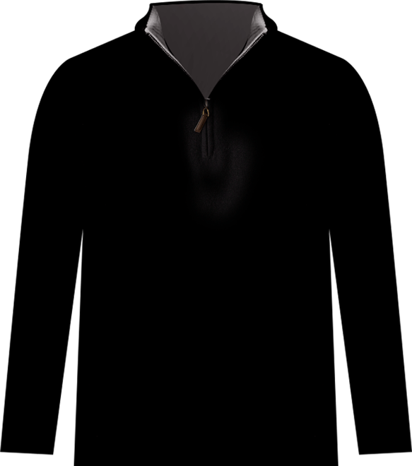 Men's Itch-Free Cashmere Quarter-Zip Sweater with Soft Inner Lining