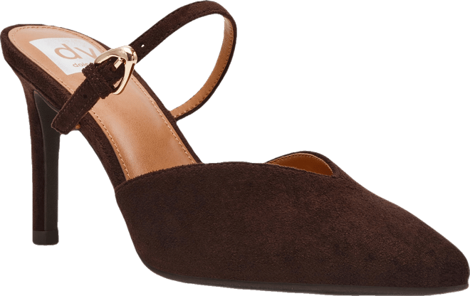 Women's Elleganza Buckle Strap Two Piece Pumps