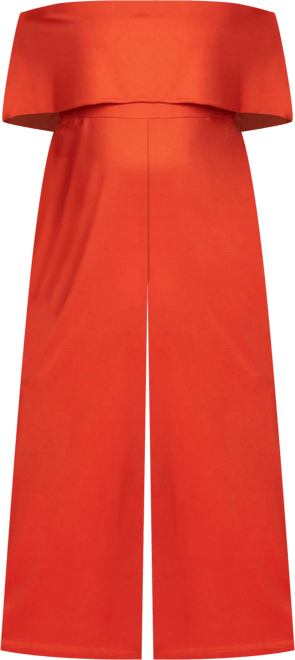 Women's Plus Size Off Shoulder Jumpsuit