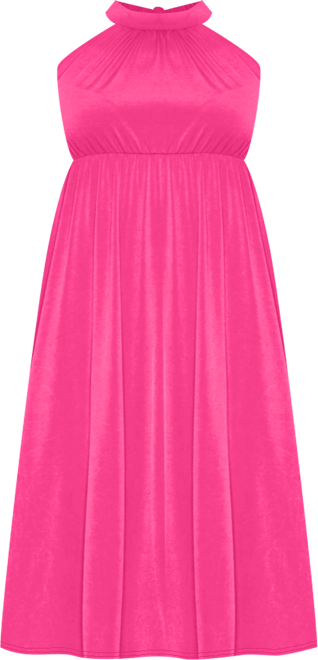 Women's Plus Size Cassia Halter Neck Dress
