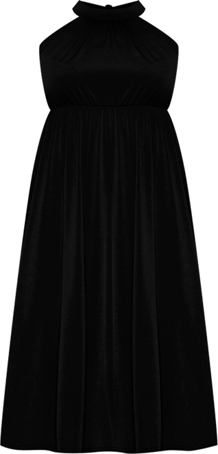 Women's Plus Size Cassia Halter Neck Dress