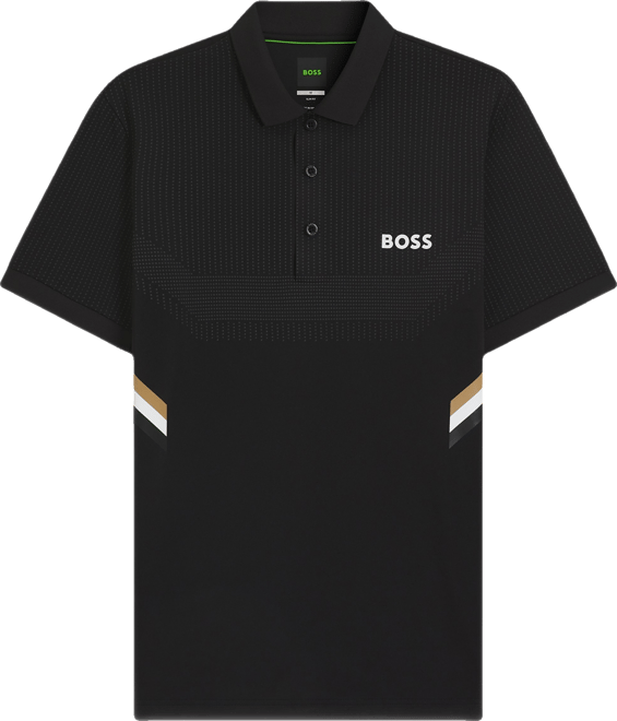 Boss by  Men's Active Moisture Management Slim-Fit Polo Shirt