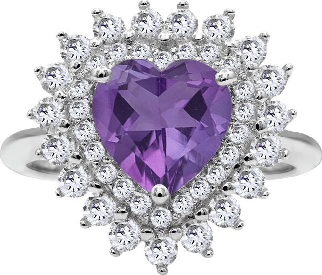 Women's Heart Ring in Sterling Silver