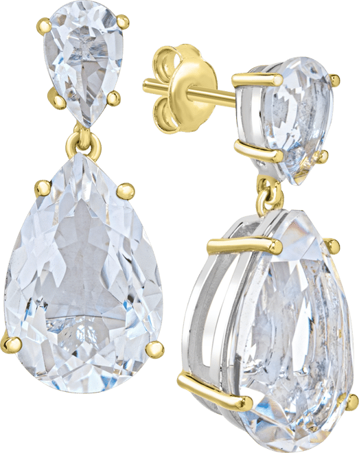 Women's Drop Earrings in Sterling Silver